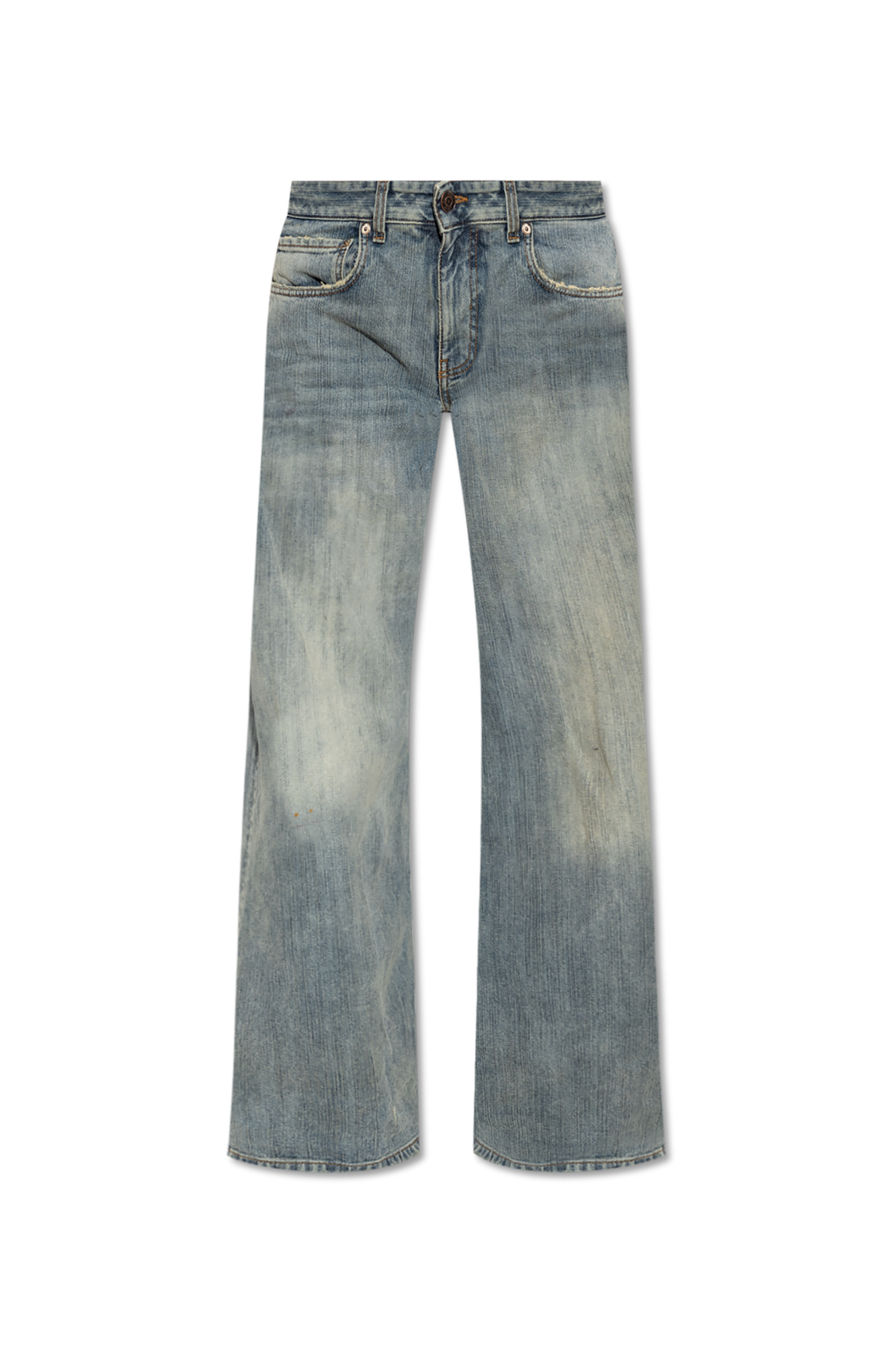 Blue Jeans with 'vintage' effect Balenciaga - Vitkac Italy Blue Jeans with 'vintage' effect Balenciaga - Vitkac Italy